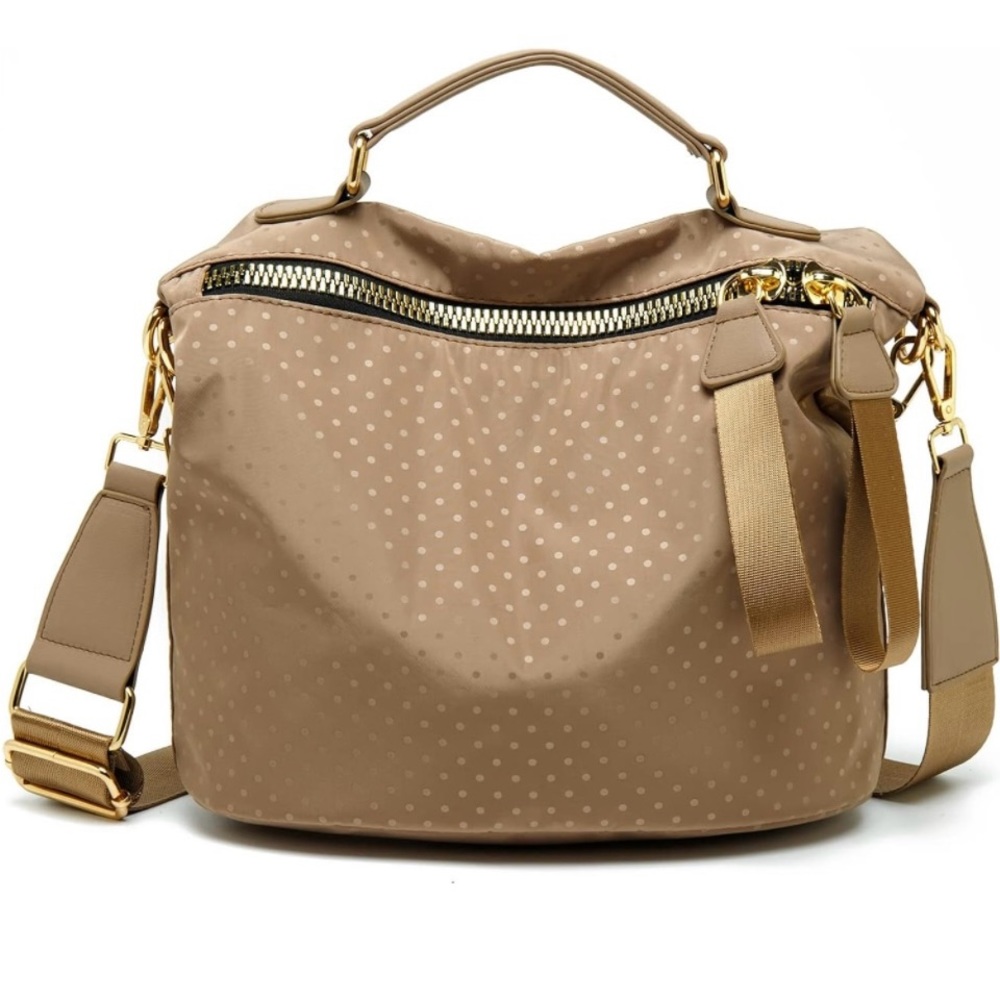 PAKFIEKS Splashproof Nylon Crossbody Bag for Women. Purse/Tote Bag Lightweight.